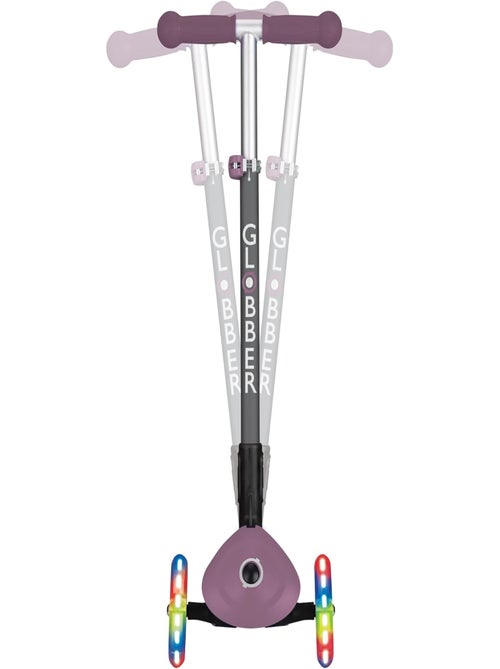 Trottinette GLOBBER Primo - 120/80 mm, ABEC 5, 3 roues, hauteur réglable,roues LED - Kiabi