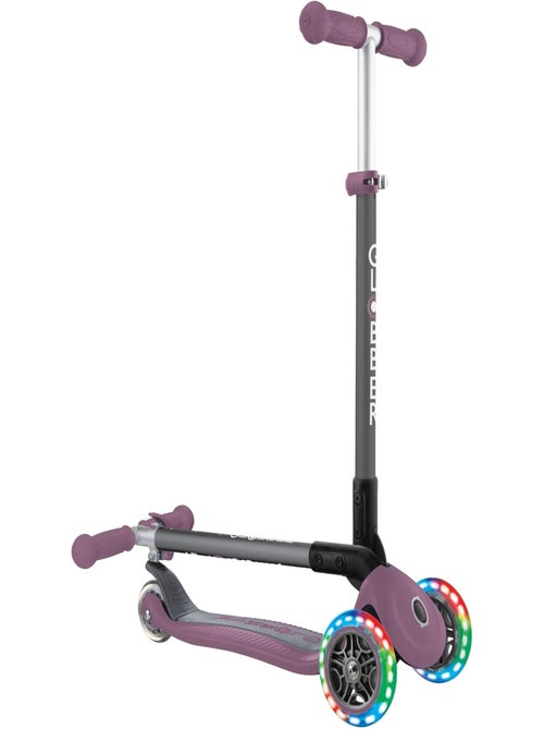 Trottinette GLOBBER Primo - 120/80 mm, ABEC 5, 3 roues, hauteur réglable,roues LED - Kiabi