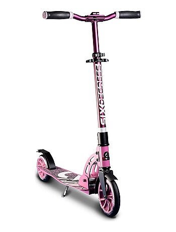 Trottinette junior aluminium - mécanisme de pliage et béquille - 180/145 mm