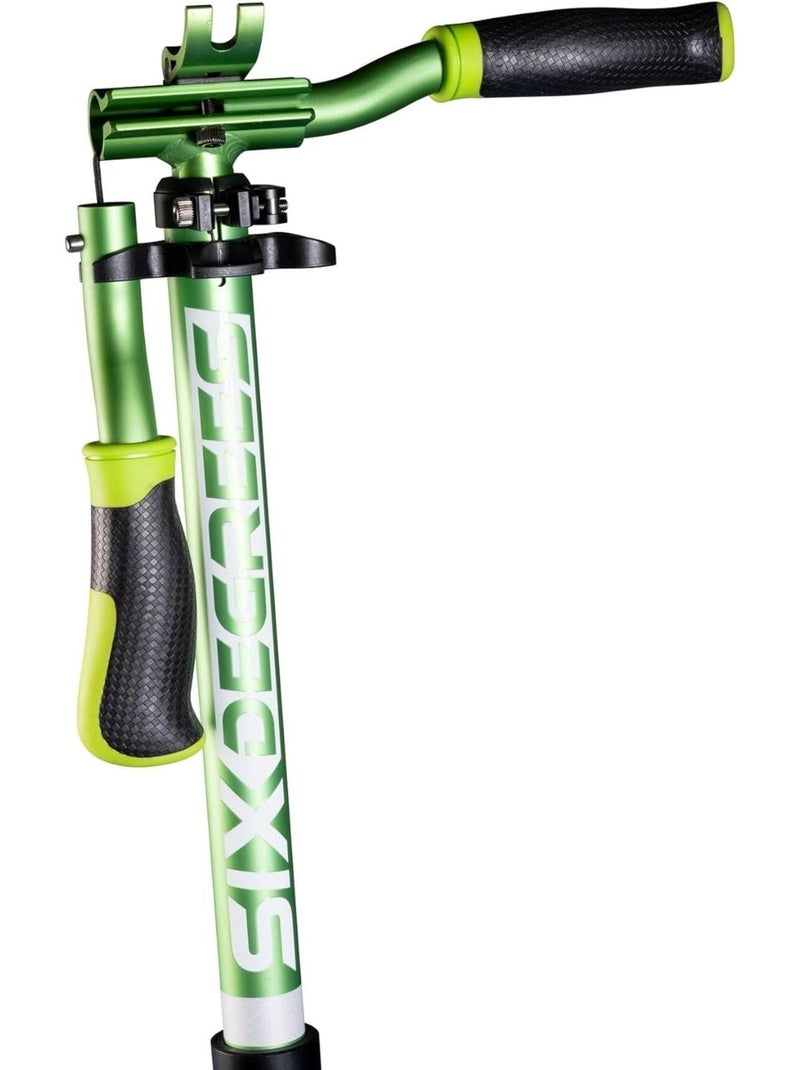 Trottinette junior aluminium - mécanisme de pliage et béquille - 180/145 mm Vert - Kiabi