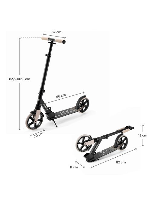 Trottinette Kinderkraft FREELY Pliable avec Roues PU 20 cm, Guidon Réglable et ABEC-7 - Kiabi Trottinette Kinderkraft FREELY Pliable avec Roues PU 20 cm, Guidon Réglable et ABEC-7 - Kiabi