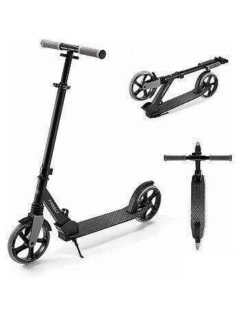 Trottinette Kinderkraft FREELY Pliable avec Roues PU 20 cm, Guidon Réglable et ABEC-7