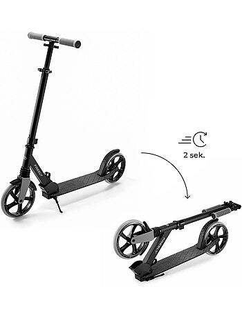 Trottinette Kinderkraft FREELY Pliable avec Roues PU 20 cm, Guidon Réglable et ABEC-7