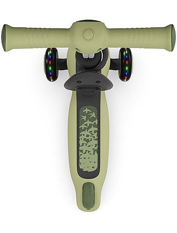Trottinette Kinderkraft HALLEY 2 siège amovible 2-en-1 roues LED direction par inclinaison