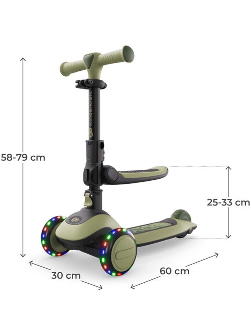 Trottinette Kinderkraft HALLEY 2 guidon réglable 4 hauteurs pliage rapide plateau antidérapant - Kiabi Trottinette Kinderkraft HALLEY 2 guidon réglable 4 hauteurs pliage rapide plateau antidérapant - Kiabi