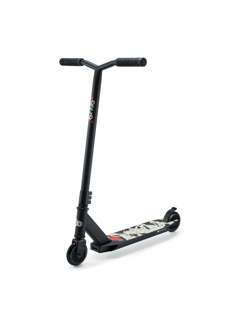 Trottinette Kinderkraft SOLIS freestyle avec roues PU, roulements ABEC-9 et plateforme antidérapante Noir - Kiabi