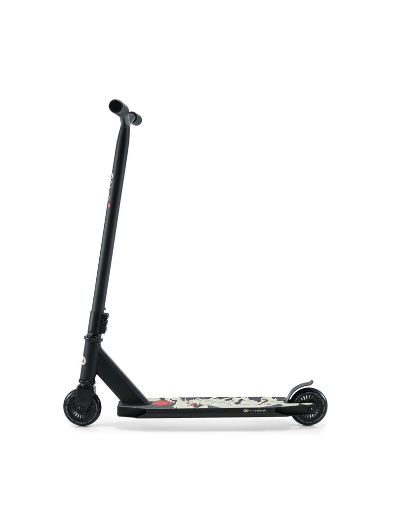 Trottinette Kinderkraft SOLIS freestyle avec roues PU, roulements ABEC-9 et plateforme antidérapante Noir - Kiabi