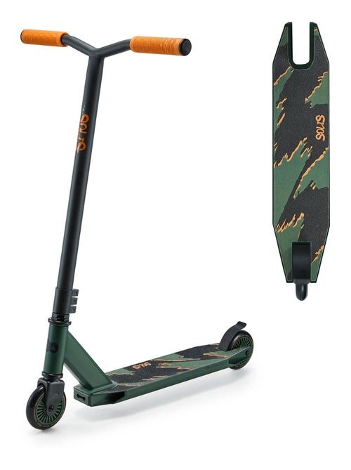 Trottinette Kinderkraft SOLIS freestyle avec roues PU, roulements ABEC-9 et plateforme antidérapante - Kiabi Trottinette Kinderkraft SOLIS freestyle avec roues PU, roulements ABEC-9 et plateforme antidérapante - Kiabi