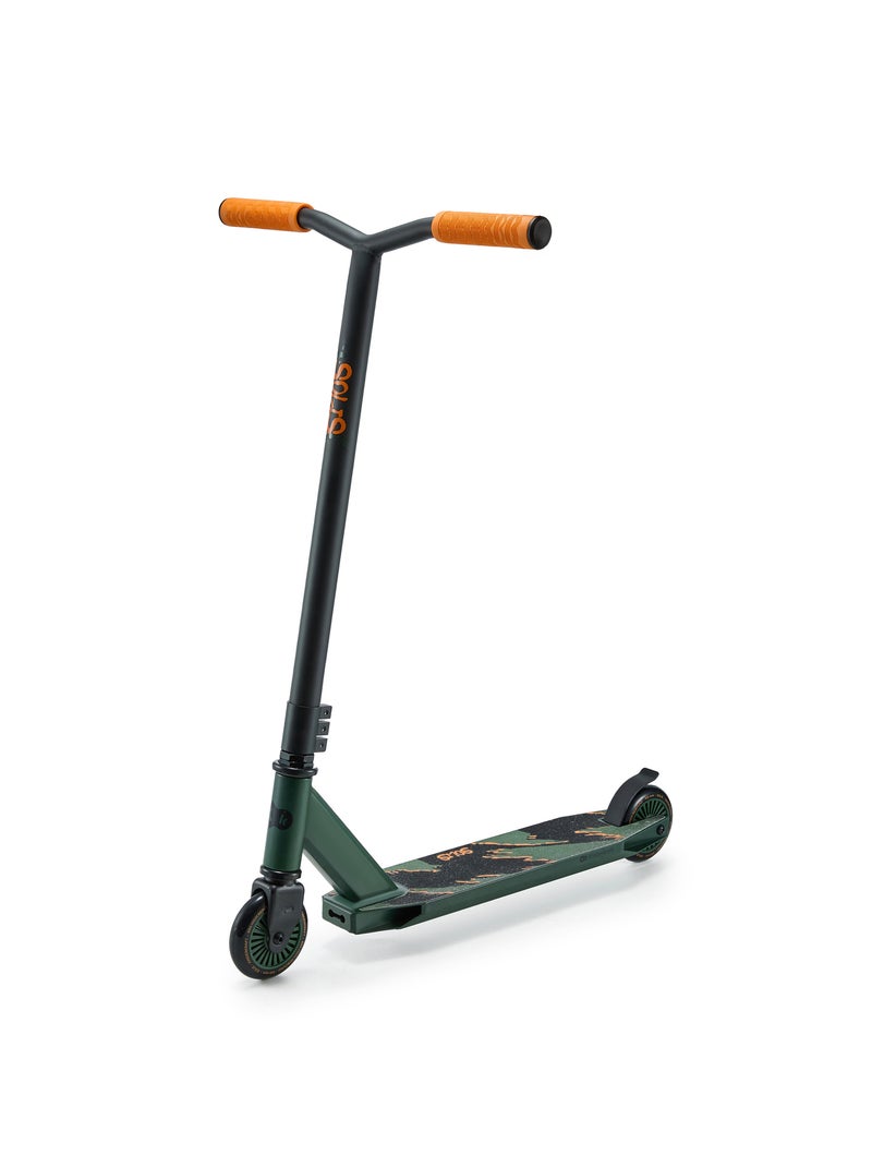 Trottinette Kinderkraft SOLIS freestyle avec roues PU, roulements ABEC-9 et plateforme antidérapante Vert - Kiabi
