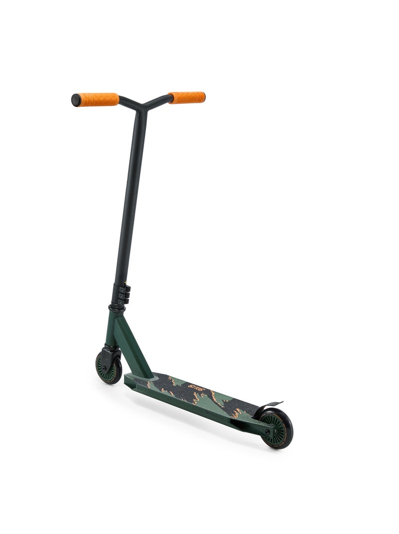 Trottinette Kinderkraft SOLIS freestyle avec roues PU, roulements ABEC-9 et plateforme antidérapante Vert - Kiabi
