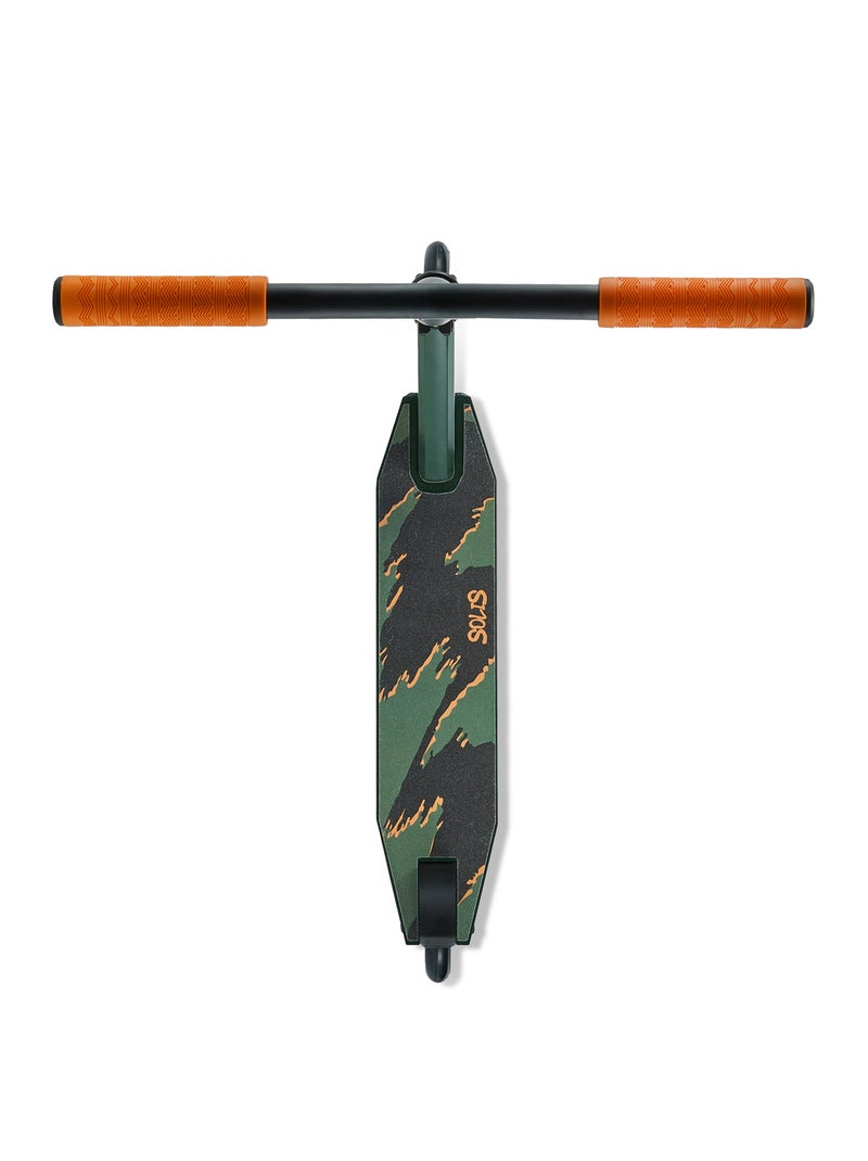 Trottinette Kinderkraft SOLIS freestyle avec roues PU, roulements ABEC-9 et plateforme antidérapante Vert - Kiabi