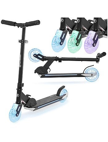 Trottinette LED pliable légère roues 125mm 50kg HyperMotion