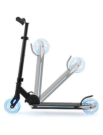 Trottinette LED pliable légère roues 125mm 50kg HyperMotion