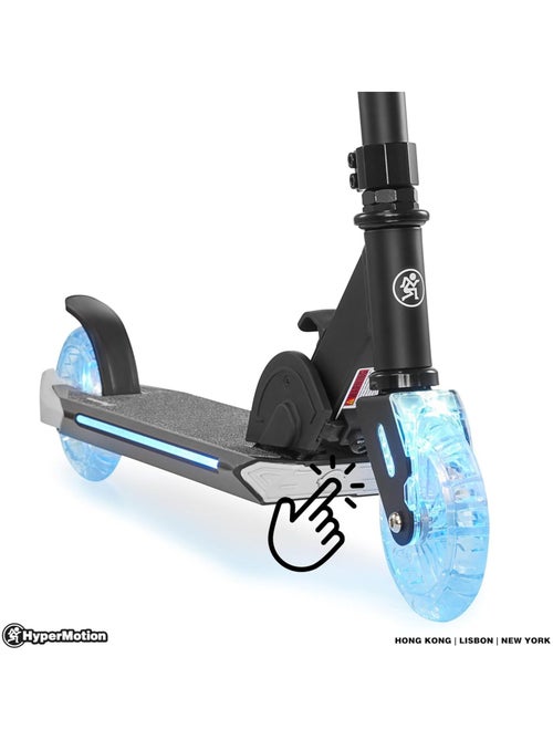 Trottinette LED pliable légère roues 125mm 50kg HyperMotion - Kiabi