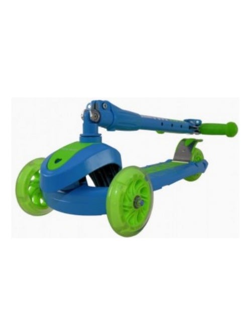 Trottinette magic scooter bleu-vert - Kiabi