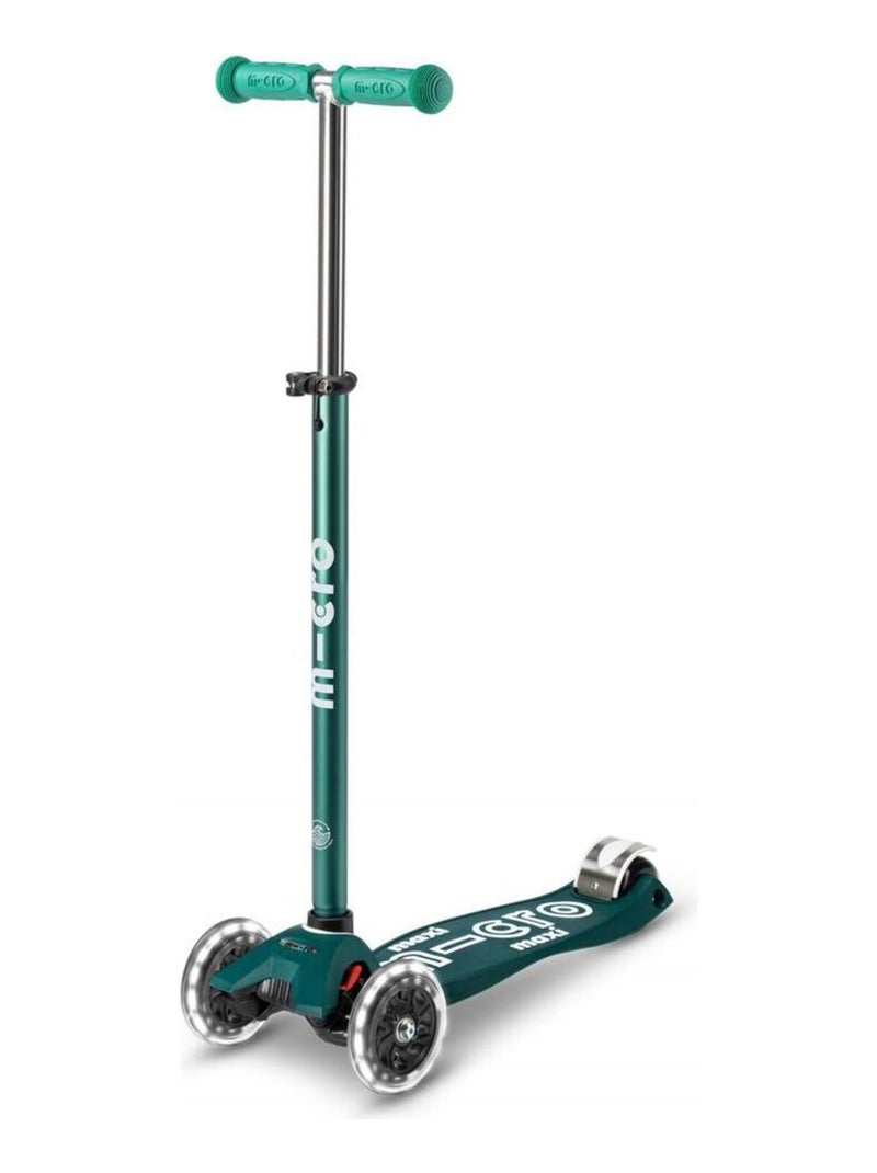 Trottinette  Maxi 'micro' Deluxe Led - Eco - Vert N/A - Kiabi
