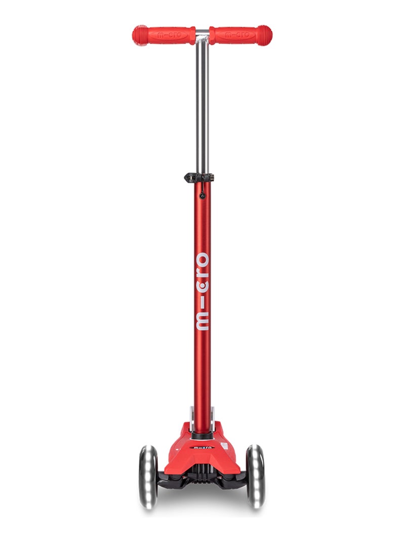 Trottinette Maxi 'Micro' Deluxe LED Rouge - Kiabi