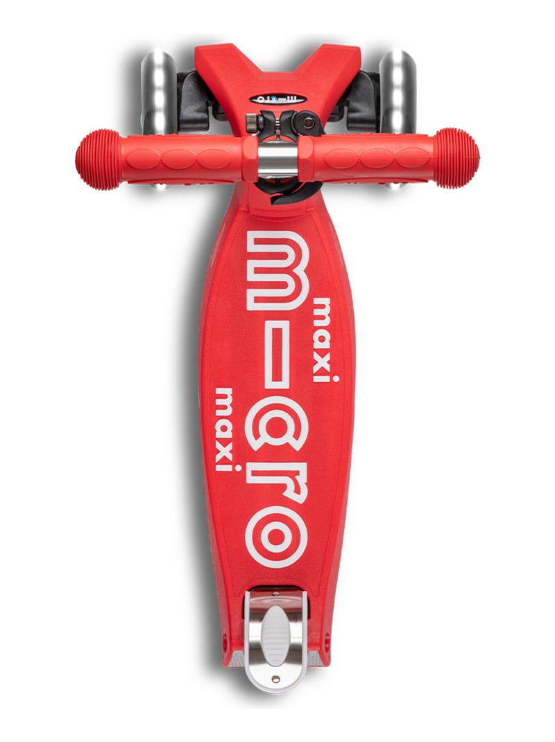 Trottinette Maxi 'Micro' Deluxe LED Rouge - Kiabi