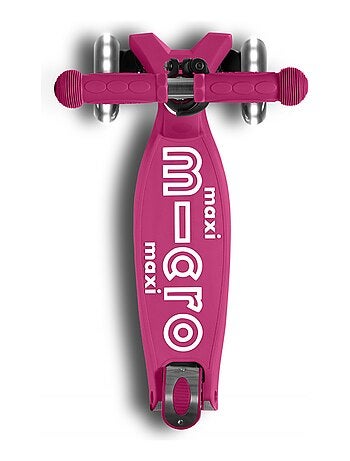Trottinette Maxi 'micro' Deluxe Pliable Led - Baie Rouge