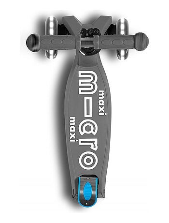 Trottinette Maxi 'micro' Deluxe Pliable Led - Gris Volcan