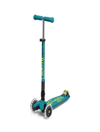 Trottinette 'micro' Mobility Maxi 'micro' Deluxe Pliable Led Bleu Pétrole