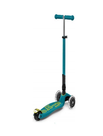 Trottinette 'micro' Mobility Maxi 'micro' Deluxe Pliable Led Bleu Pétrole