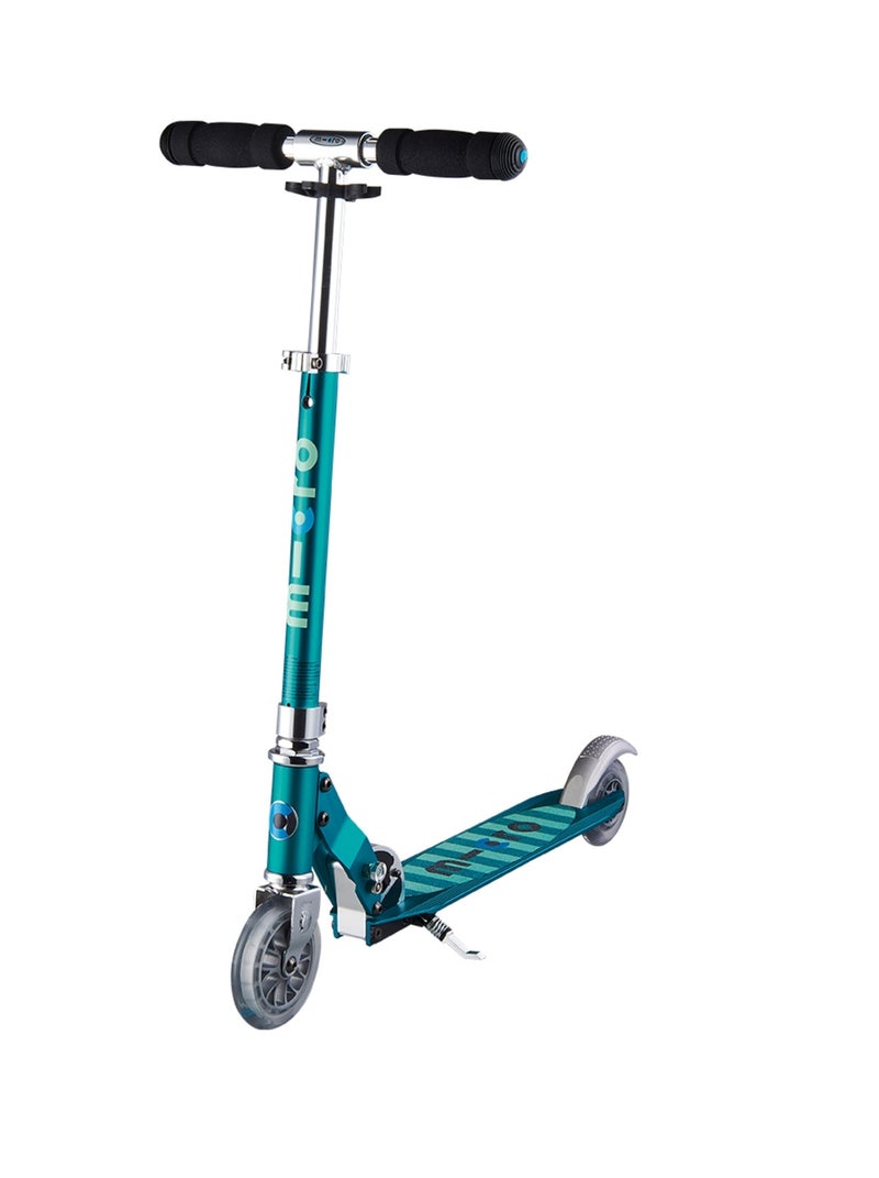 Trottinette 'micro' Sprite Bleu Pétrole Grip Rayé N/A - Kiabi
