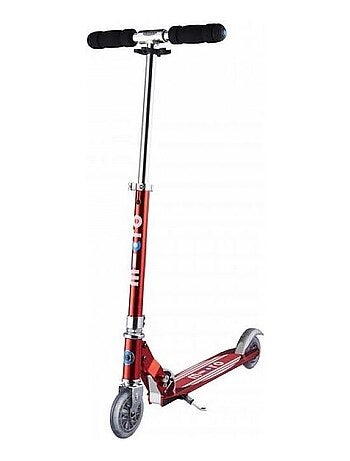 Trottinette 'micro' Sprite Rouge Anodisé Grip Raye