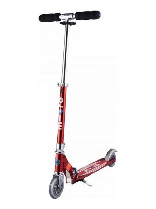 Trottinette 'micro' Sprite Rouge Anodisé Grip Raye - Kiabi