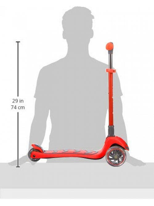 Trottinette 'milly mally' boogie rouge - Kiabi