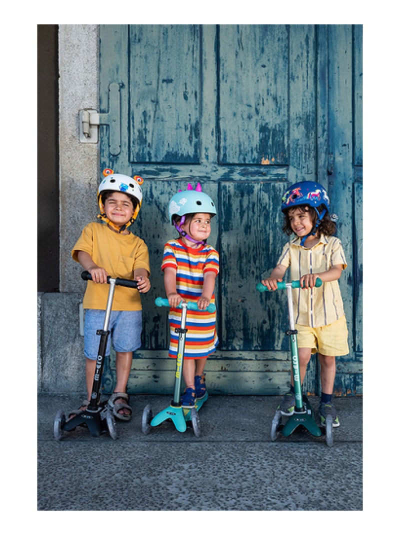Trottinette Mini 'Micro' Deluxe ECO LED Bleu - Kiabi