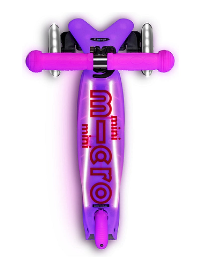 Trottinette Mini 'Micro' Deluxe Glow LED Plus Violet - Kiabi