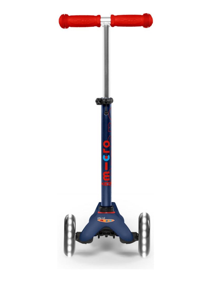 Trottinette  Mini 'Micro' Deluxe LED - Bleu Marine N/A - Kiabi