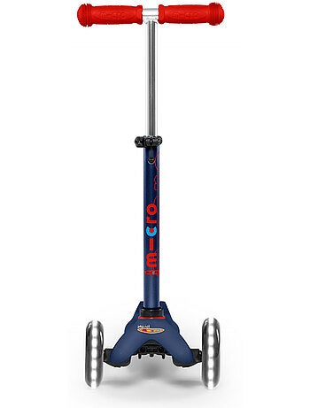 Trottinette Mini 'Micro' Deluxe LED - Bleu Marine