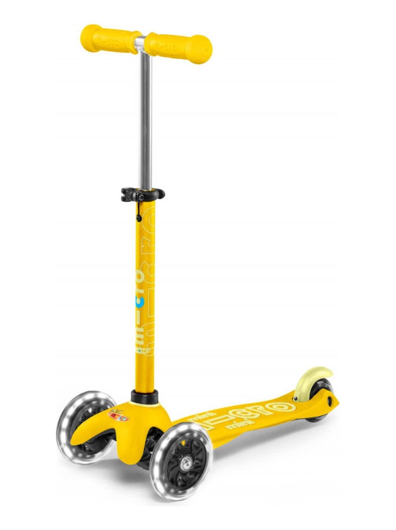 Trottinette Mini 'Micro' Deluxe LED - Jaune N/A - Kiabi