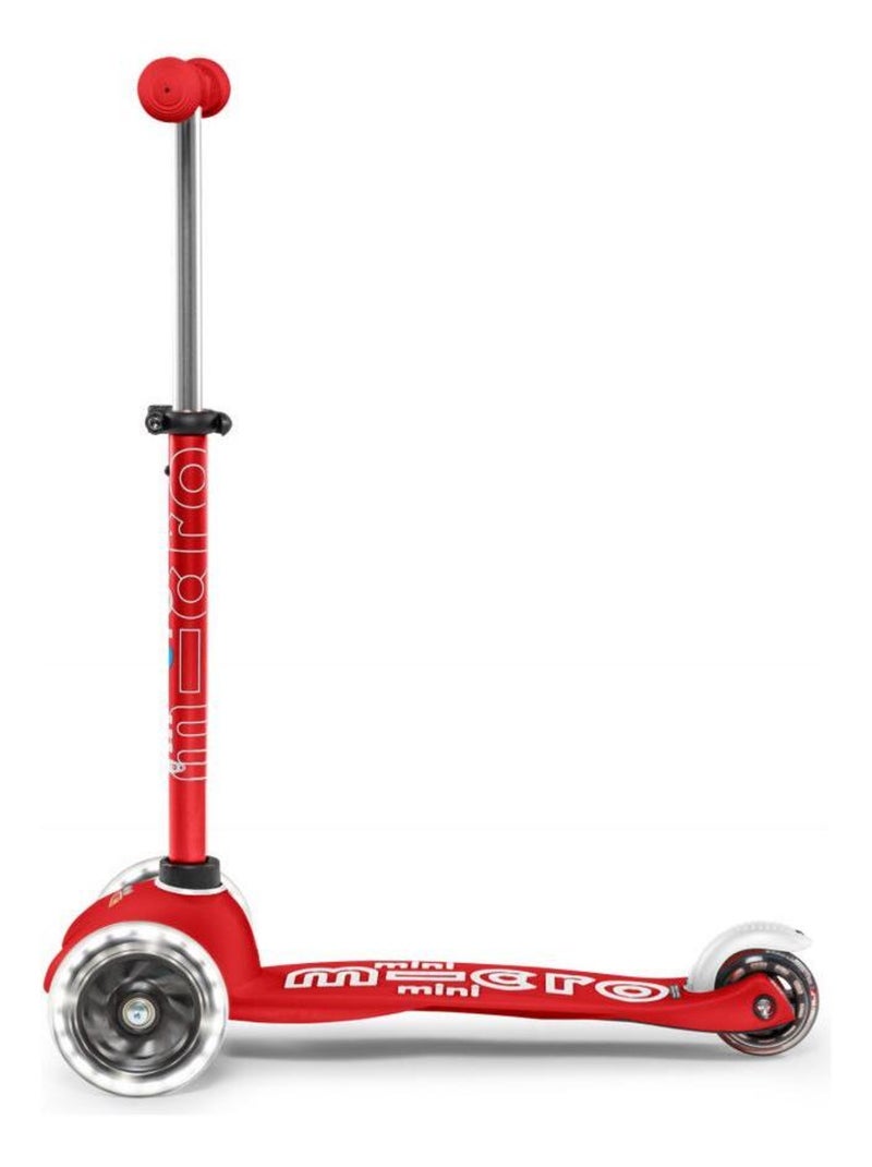 Trottinette  Mini 'micro' Deluxe Led - Rouge N/A - Kiabi