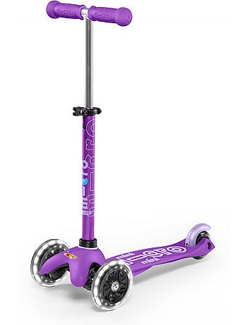 Trottinette Mini 'Micro' Deluxe LED - Violet