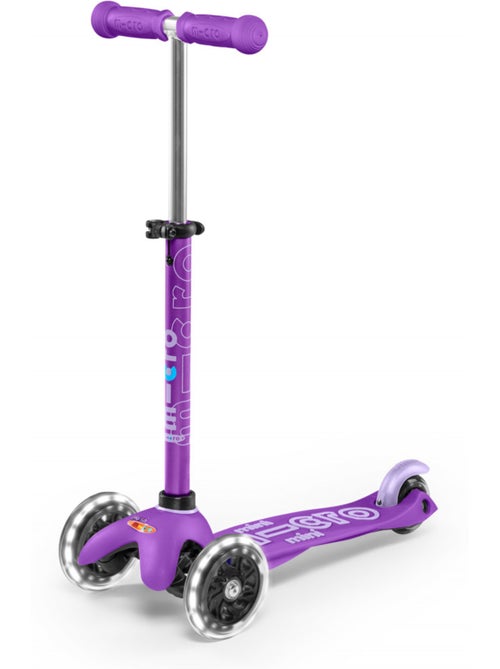 Trottinette  mini 'micro' deluxe led - violet - Kiabi