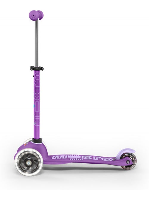 Trottinette  mini 'micro' deluxe led - violet - Kiabi