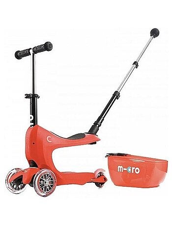 Trottinette Mini2go Deluxe Plus Rouge