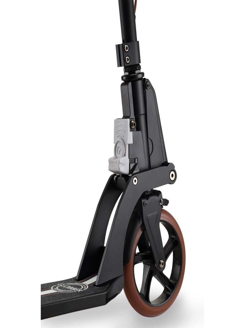 Trottinette One K180 Piston Deluxe Vintage Titanium Marron - Kiabi