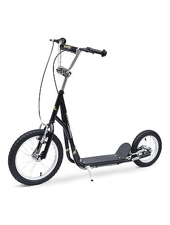 Trottinette patinette enfant guidon réglable freins béquille acier