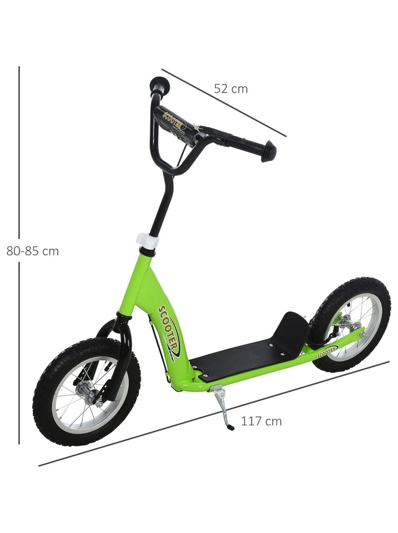 Trottinette patinette enfants grandes roues Vert - Kiabi