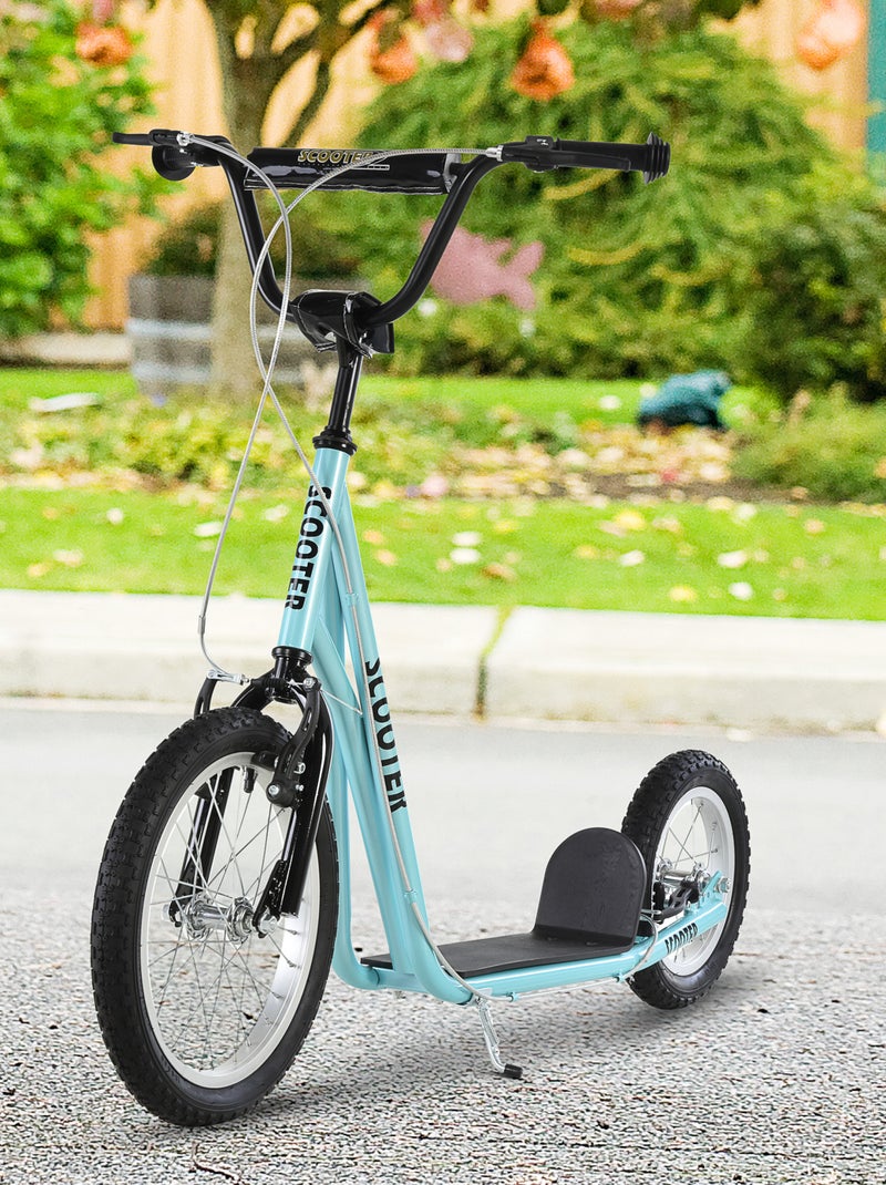 Trottinette patinette freestyle Bleu Bleu - Kiabi