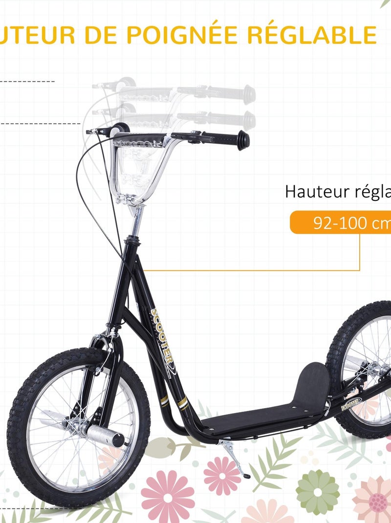 Trottinette patinette freestyle Noir - Kiabi