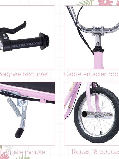 Trottinette patinette freestyle - Kiabi