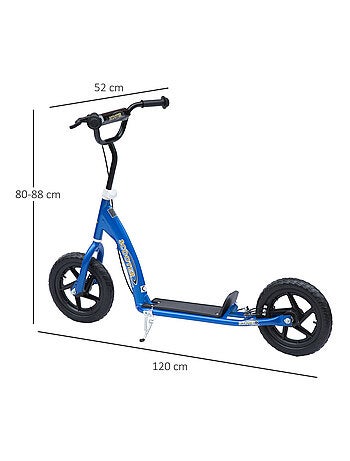 Trottinette patinette grandes roues