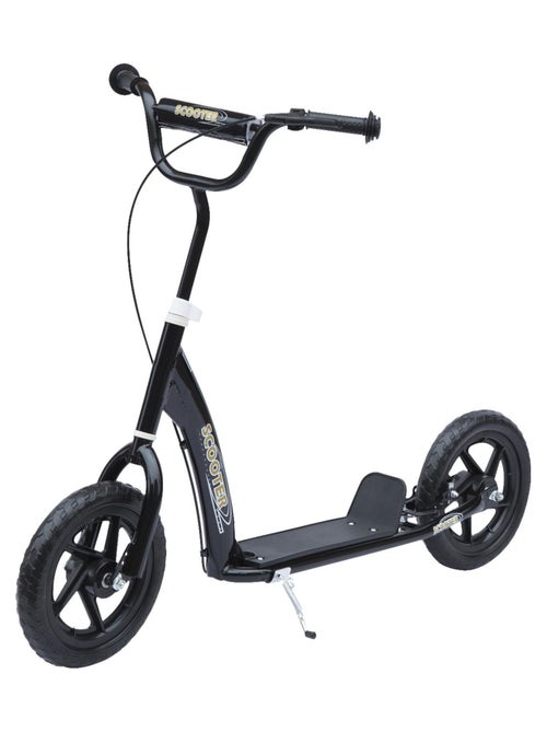 Trottinette patinette poignée frein béquille guidon réglable acier - Kiabi