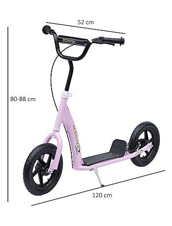 Trottinette patinette grandes roues