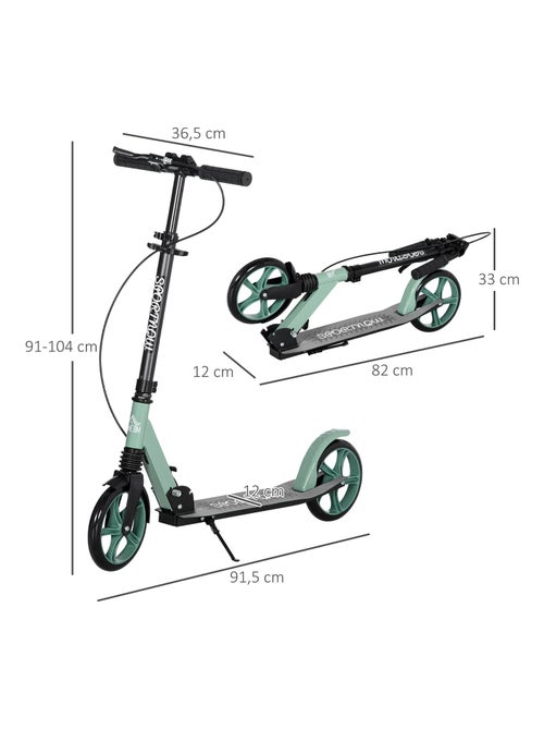 Trottinette pliable adulte - Kiabi